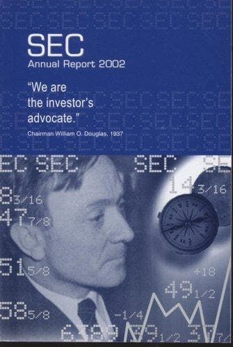 SEC annual Report 2002 (United States Securities and Exchange Commission//Annual Report)