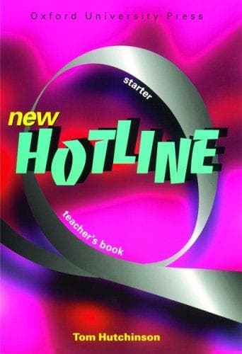 Cover image for new Hotline starter - teacher's book
