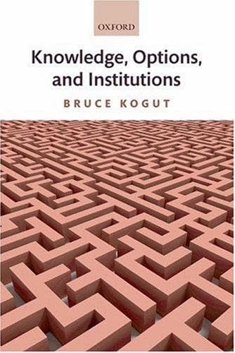 Cover image for Knowledge, Options, and Institutions