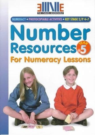 Cover image for Number Resources for Numeracy Lessons (Evans Bookshelf)