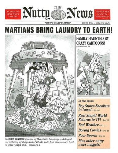 Cover image for The Nutty News