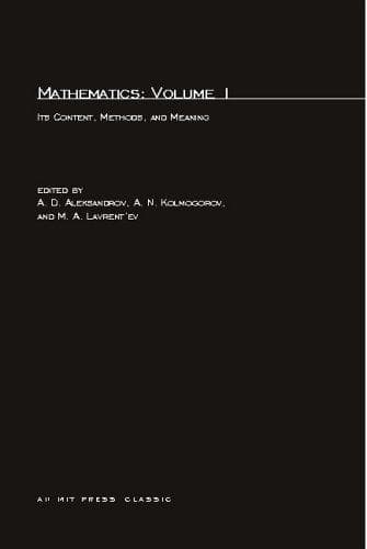 Cover image for Mathematics, Volume 1 (Second Edition)