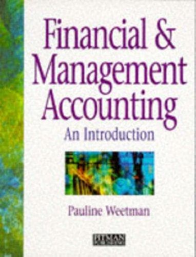 Cover image for Financial and Management Accounting