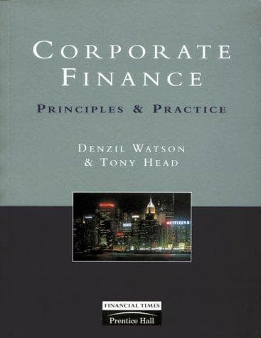 Cover image for Corporate Finance