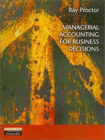 Cover image for Managerial Accounting for Business Decisions