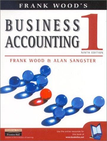 Cover image for Frank Wood's Business Accounting 1