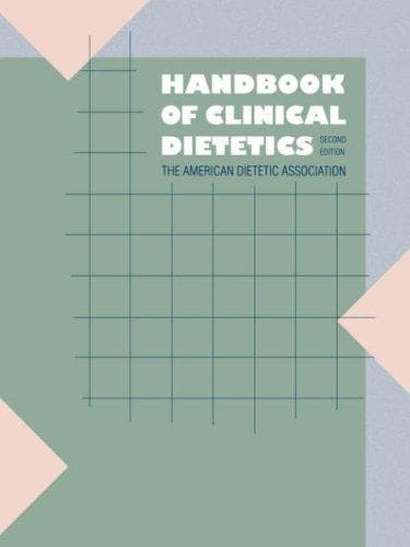 Cover image for Handbook of clinical dietetics