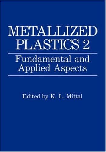 Cover image for Metallized plastics 1
