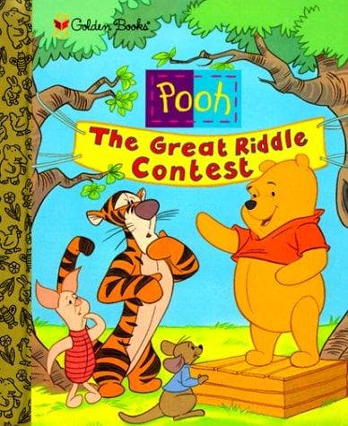 Cover image for Pooh, the great riddle contest