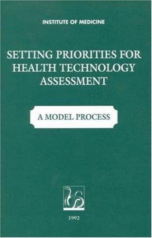 Cover image for Setting priorities for health technology assessment