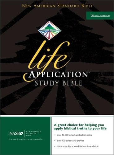 Cover image for Life Application Study Bible, NASB