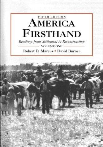 Cover image for America Firsthand