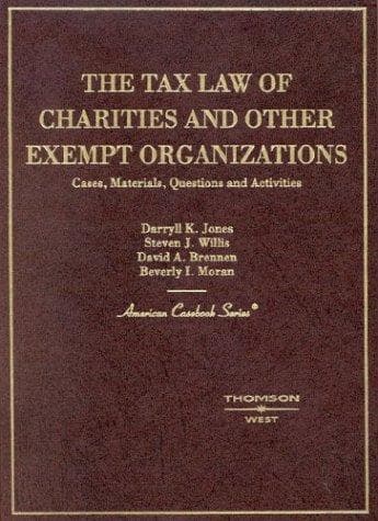The tax law of charities and other exempt organizations