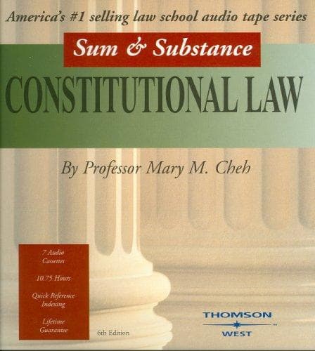 Cover image for Sum & Substance Audio on Constitutional Law