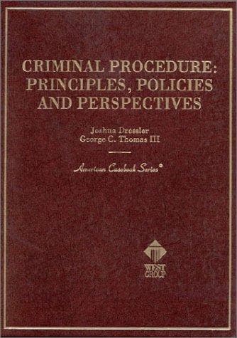 Cover image for Criminal procedure