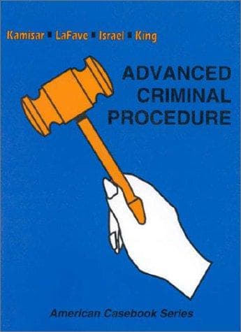 Cover image for Advanced criminal procedure
