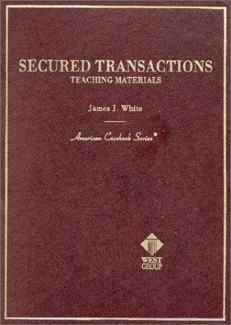 Cover image for Secured transactions