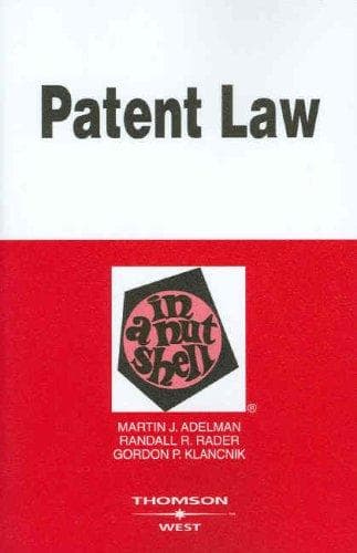 Cover image for Patent Law in a Nutshell (Nutshell Series)