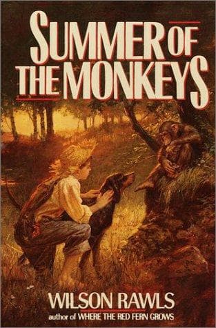 Cover image for Summer of the monkeys