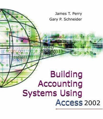Cover image for Building Accounting Systems Using Access 2002