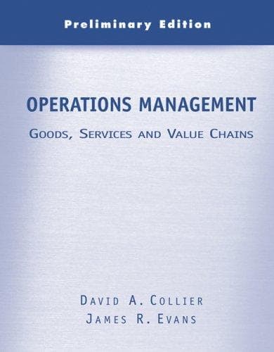 Cover image for Operations Management