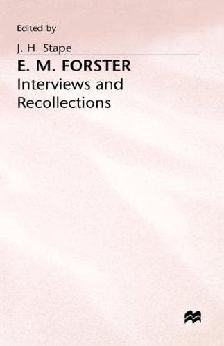 Cover image for E.M. Forster