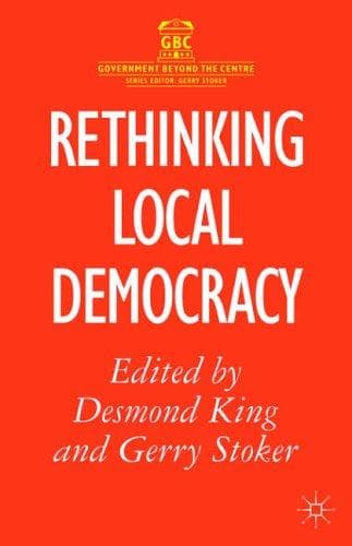 Cover image for Rethinking local democracy