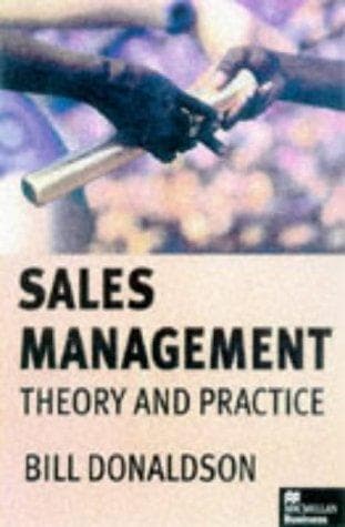 Cover image for Sales Management