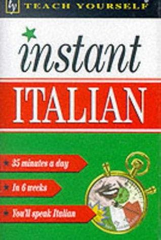 Cover image for Instant Italian (Teach Yourself: Instant)