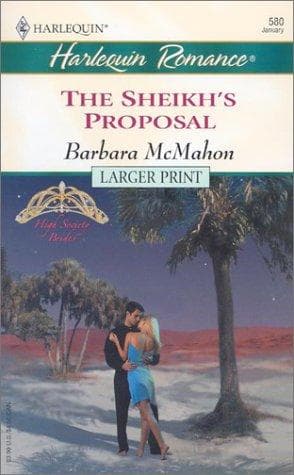 Cover image for The Sheikh's Proposal  (High Society Brides)