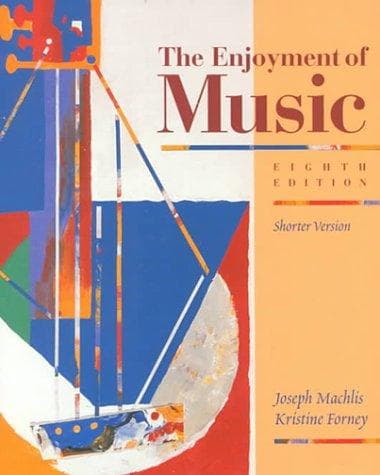 Cover image for The Enjoyment of Music