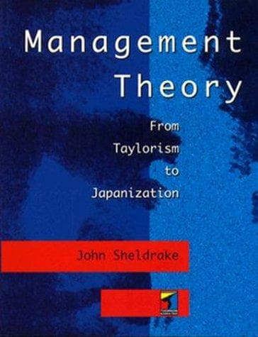 Cover image for Management Theory