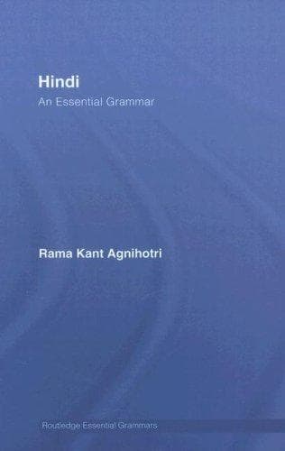 Cover image for Hindi