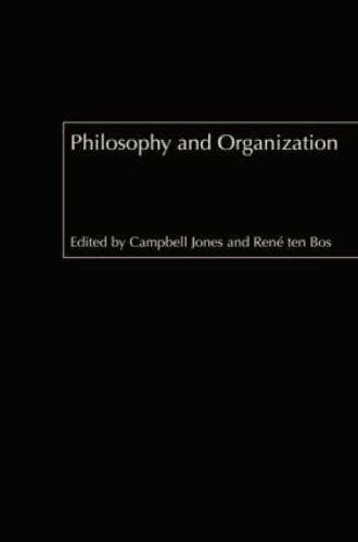 Cover image for Philosophy and Organisation