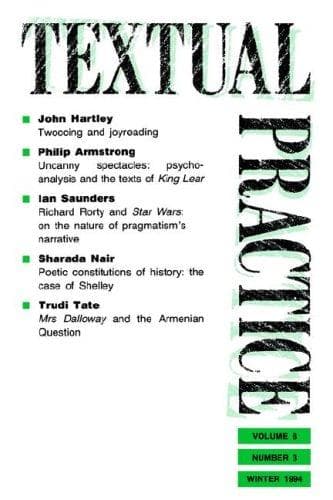 Cover image for Textual Practice