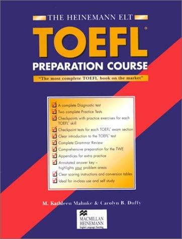 Cover image for The Heinemann Toefl Preparation Course