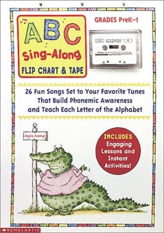 Cover image for ABC Sing-Along Flip Chart and Audiotape (Grades PreK-1)