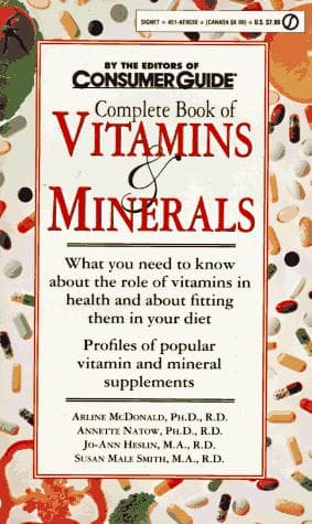 Cover image for The Complete Book of Vitamins and Minerals