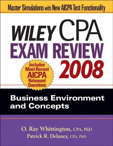 Cover image for Wiley CPA Exam Review 2008
