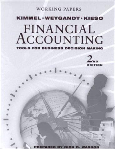 Cover image for Financial Accounting, Working Papers