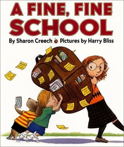 Cover image for A fine, fine school