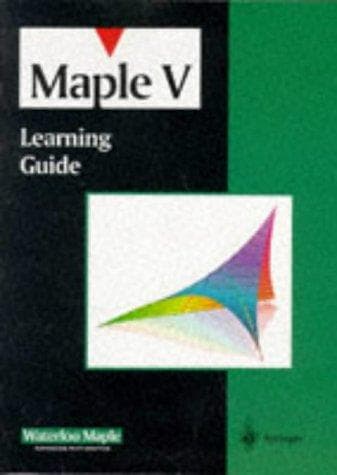 Cover image for Maple V learning guide