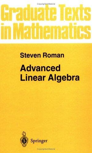 Cover image for Advanced linear algebra