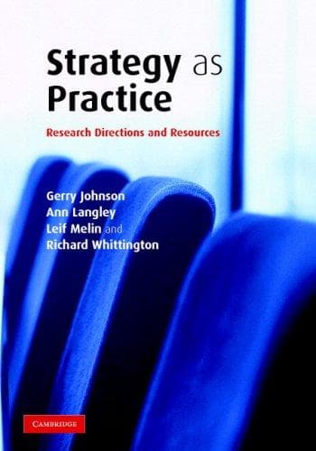 Cover image for Strategy as Practice