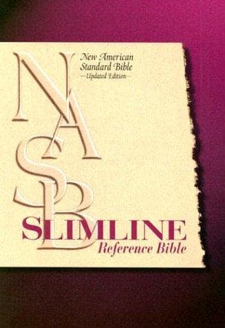 Cover image for NASB Slimline Reference Bible