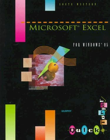 Cover image for Microsoft Excel for Windows 95