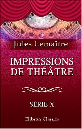 Cover image for Impressions de théâtre