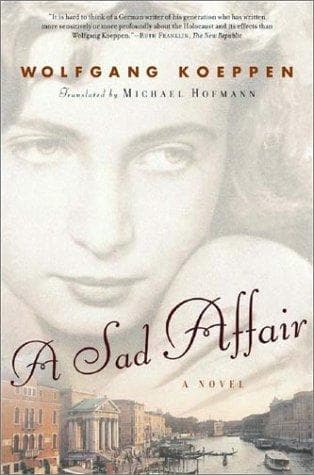 Cover image for A Sad Affair