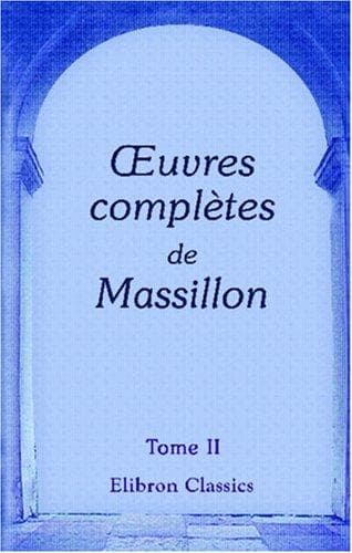 Cover image for uvres complètes de Massillon