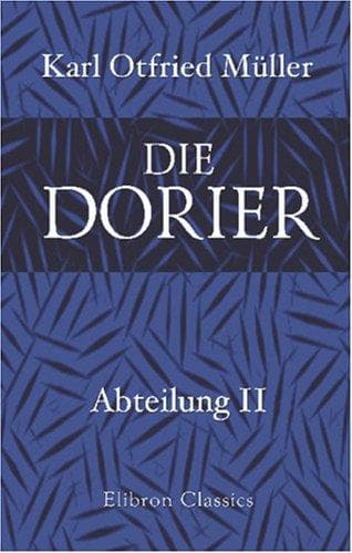 Cover image for Die Dorier